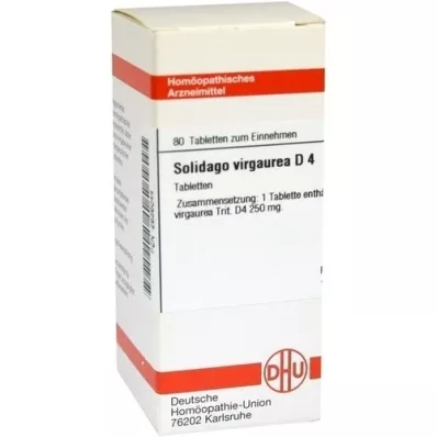 SOLIDAGO VIRGAUREA D 4 Tabletten, 80 St
