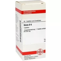 STICTA D 6 Tabletten, 80 St