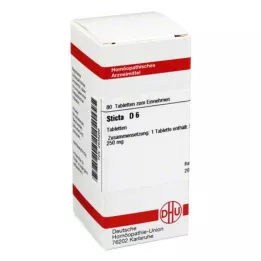 STICTA D 6 Tabletten, 80 St