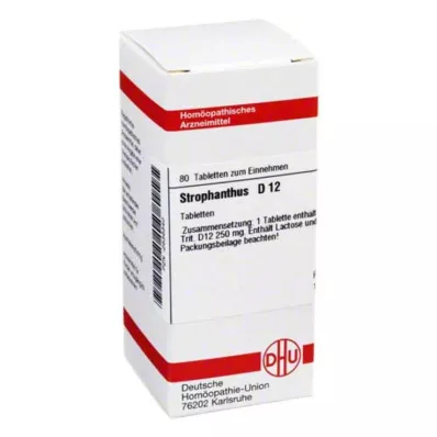 STROPHANTHUS D 12 Tabletten, 80 St