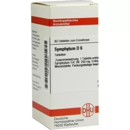 SYMPHYTUM D 6 Tabletten, 80 St