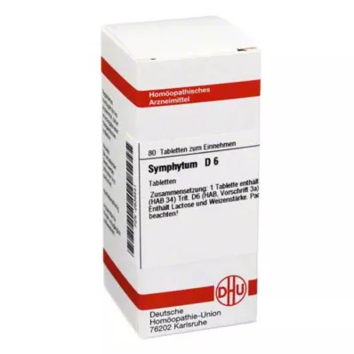SYMPHYTUM D 6 Tabletten, 80 St