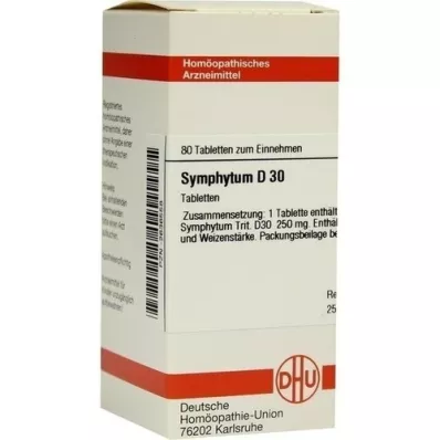 SYMPHYTUM D 30 Tabletten, 80 St