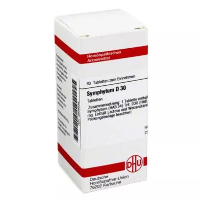 SYMPHYTUM D 30 Tabletten, 80 St