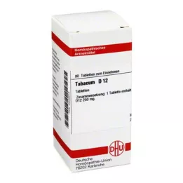 TABACUM D 12 Tabletten, 80 St