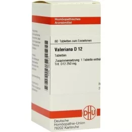 VALERIANA D 12 Tabletten, 80 St