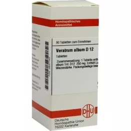 VERATRUM ALBUM D 12 Tabletten, 80 St