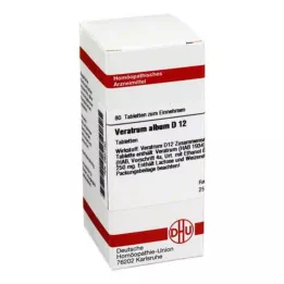 VERATRUM ALBUM D 12 Tabletten, 80 St