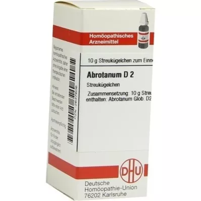 ABROTANUM D 2 Globuli, 10 g