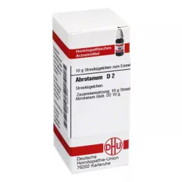 ABROTANUM D 2 Globuli, 10 g
