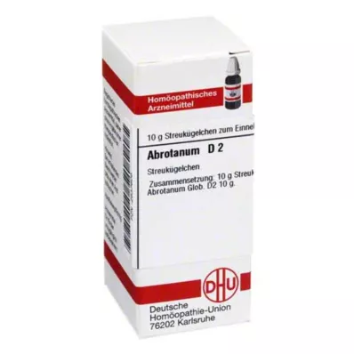 ABROTANUM D 2 Globuli, 10 g ABROTANUM D 2 Globuli, 10 g
