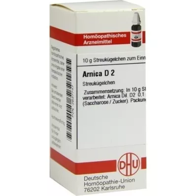 ARNICA D 2 Globuli, 10 g