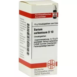 BARIUM CARBONICUM D 10 Globuli, 10 g