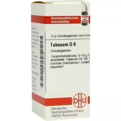 TABACUM D 6 Globuli, 10 g