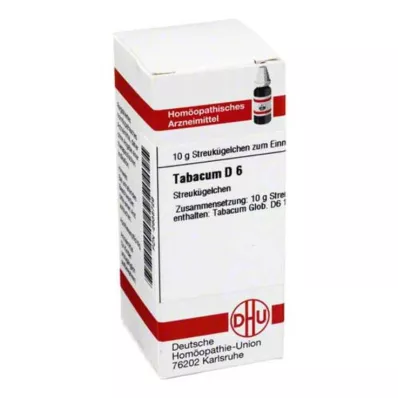 TABACUM D 6 Globuli, 10 g TABACUM D 6 Globuli, 10 g
