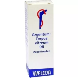 ARGENTUM CORPUS Vitreum D 6 Augentropfen, 10 ml