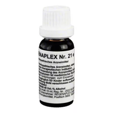 REGENAPLEX Nr.21 e Tropfen, 15 ml REGENAPLEX Nr.21 e Tropfen, 15 ml