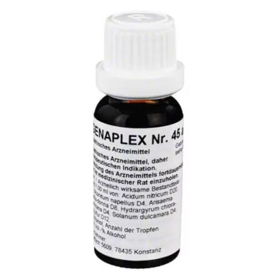 REGENAPLEX Nr.45 a Tropfen, 15 ml