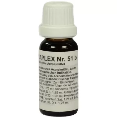 REGENAPLEX Nr.51 b Tropfen, 15 ml