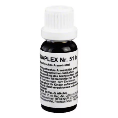 REGENAPLEX Nr.51 b Tropfen, 15 ml