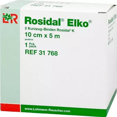 ROSIDAL Elko 10 cmx5 m Kurzzugbinde, 2 St ROSIDAL Elko 10 cmx5 m Kurzzugbinde, 2 St