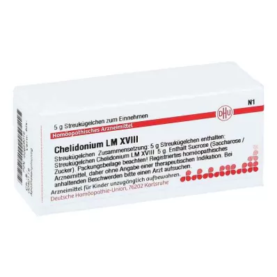 CHELIDONIUM LM XVIII Globuli, 5 g
