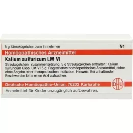 KALIUM SULFURICUM LM VI Globuli, 5 g