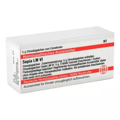 SEPIA LM VI Globuli, 5 g