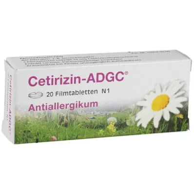 CETIRIZIN ADGC Filmtabletten, 20 St