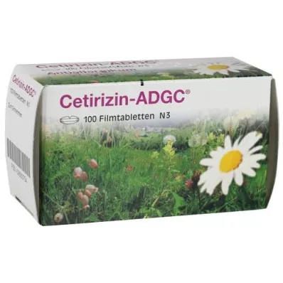 CETIRIZIN ADGC Filmtabletten, 100 St