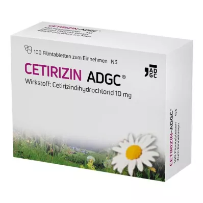 CETIRIZIN ADGC Filmtabletten, 100 St
