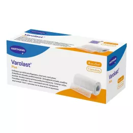 VAROLAST Plus Zinkleimbinde 8 cmx5 m, 1 St