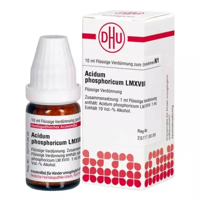 ACIDUM PHOSPHORICUM LM XVIII Dilution, 10 ml
