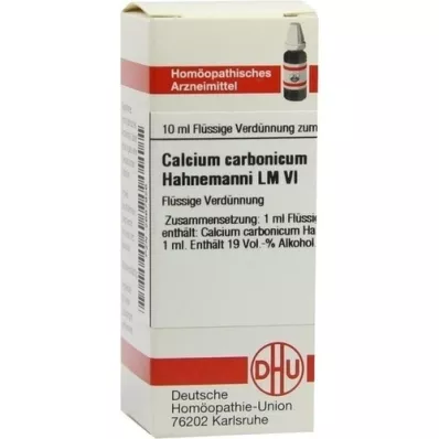 CALCIUM CARBONICUM Hahnemanni LM VI Dilution, 10 ml