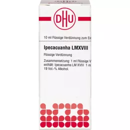 IPECACUANHA LM XVIII Dilution, 10 ml