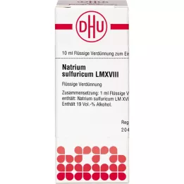 NATRIUM SULFURICUM LM XVIII Dilution, 10 ml