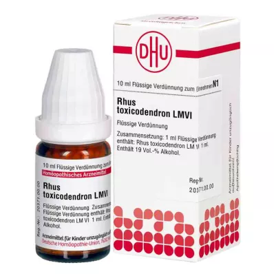 RHUS TOXICODENDRON LM VI Dilution, 10 ml