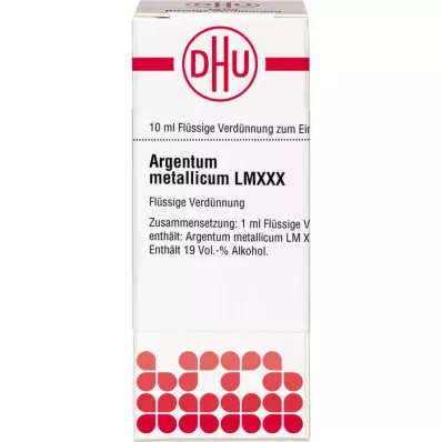 ARGENTUM METALLICUM LM XXX Dilution, 10 ml