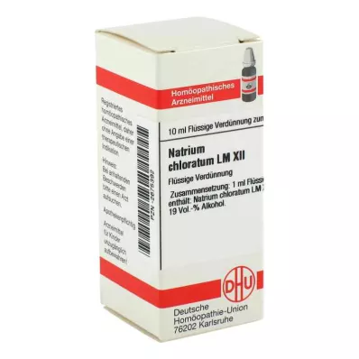 NATRIUM CHLORATUM LM XII Dilution, 10 ml