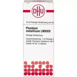 PLUMBUM METALLICUM LM XXIV Dilution, 10 ml