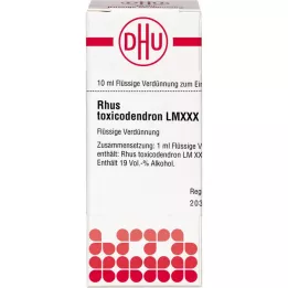 RHUS TOXICODENDRON LM XXX Dilution, 10 ml