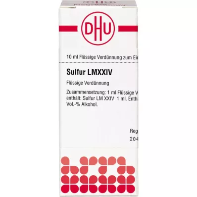 SULFUR LM XXIV Dilution, 10 ml