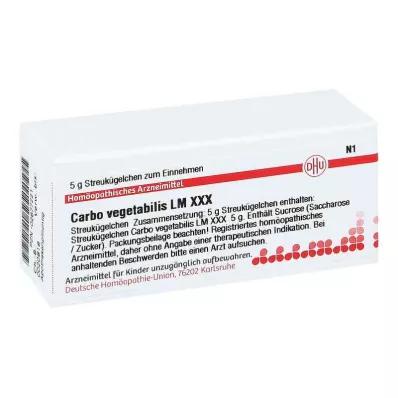 CARBO VEGETABILIS LM XXX Globuli, 5 g CARBO VEGETABILIS LM XXX Globuli, 5 g