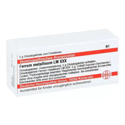 FERRUM METALLICUM LM XXX Globuli, 5 g