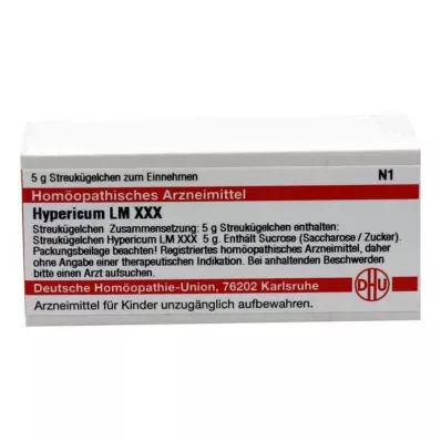 HYPERICUM LM XXX Globuli, 5 g HYPERICUM LM XXX Globuli, 5 g