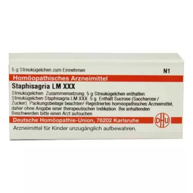 STAPHISAGRIA LM XXX Globuli, 5 g
