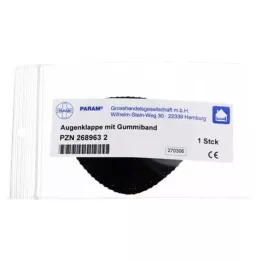 AUGENKLAPPE mit Gummiband, 1 St