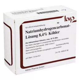 NATRIUMHYDROGENCARBONAT-Lösung 8,4% Köhler, 10X20 ml
