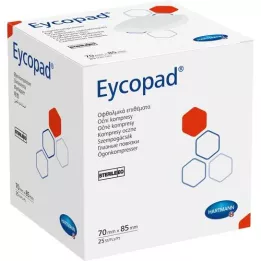 EYCOPAD Augenkompressen 70x85 mm steril, 25 St