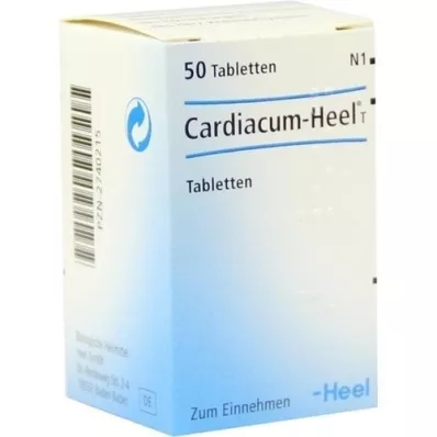 CARDIACUM Heel T Tabletten, 50 St